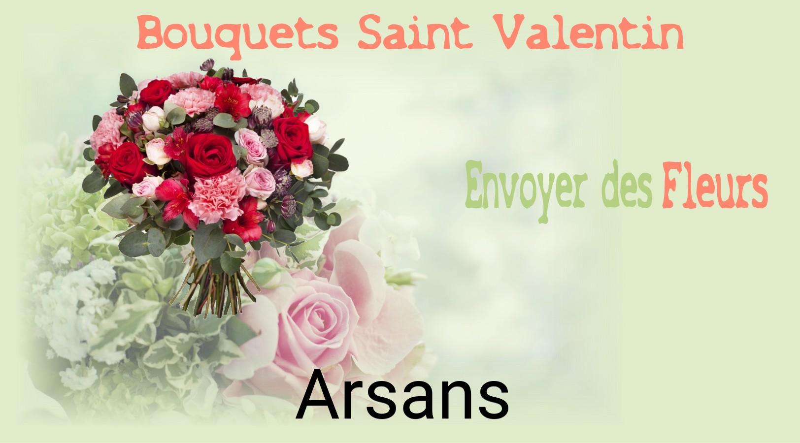 Roses de Saint-Valentin livrées à Arsans